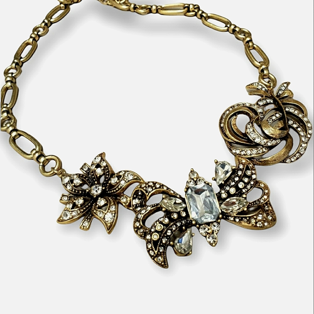 Allison Reed Antique Goldtone Necklace
